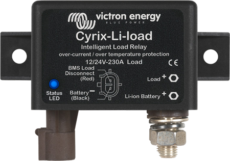 Cyrix-Li-load 12/24V-230A skiljerelä Lithium m kontrollkabel 1m